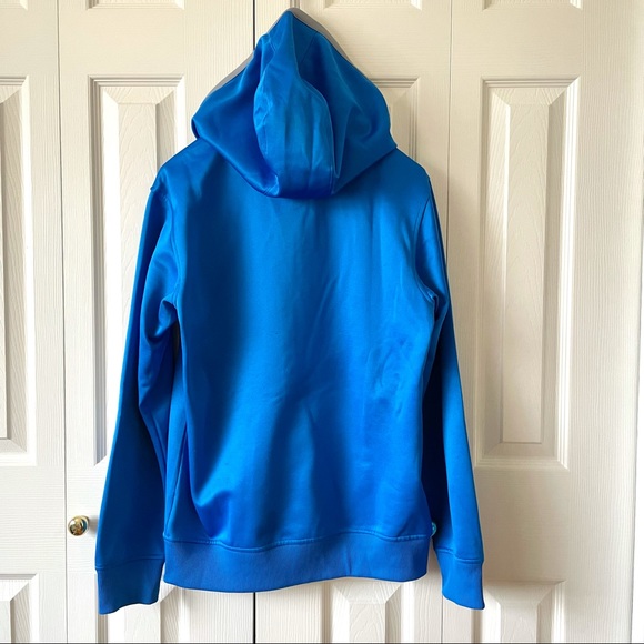 3/$30 Adidas Blue Full-Zip Hoodie - Picture 5 of 9